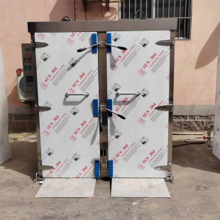 河南新乡客户订购的蒸制果干的高温压力蒸房装车发货