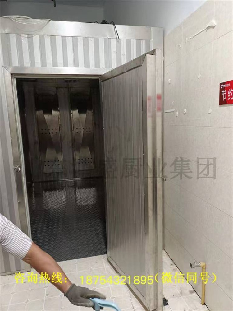 大型醒发室装置现场，，，，用于醒发馒头、包子之类的面食